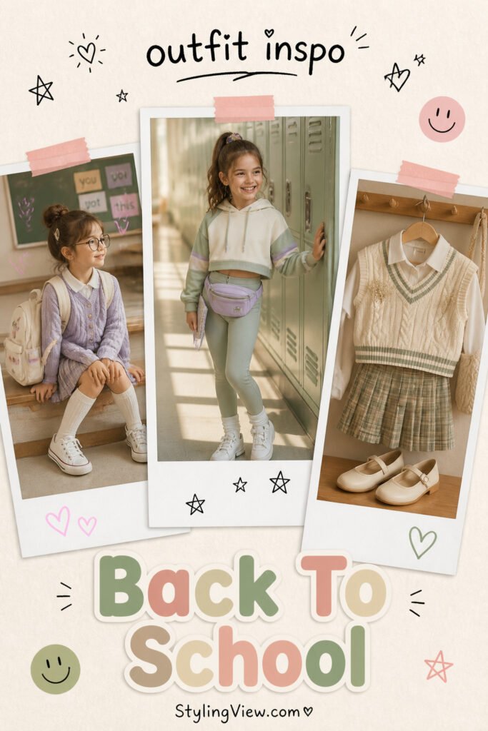 10 Easy Back To School Outfits Elementary Trendy for School