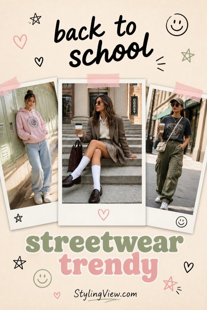 10 Cool Back To School Outfits Streetwear Trendy