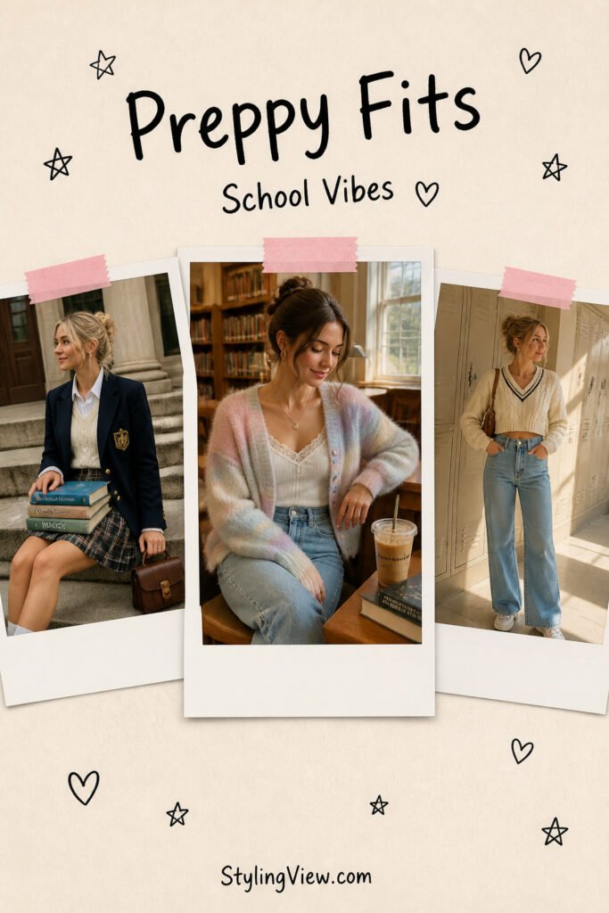 20 Cool Back To School Outfits Preppy Aesthetic on a Budget