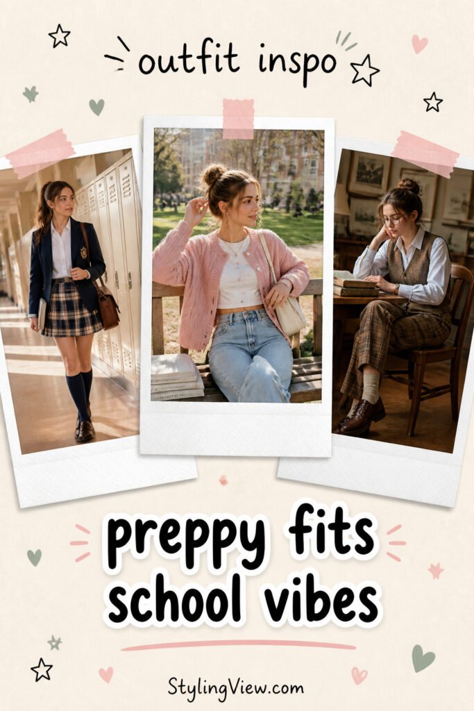 10 Top Back To School Outfits Preppy Casual for School