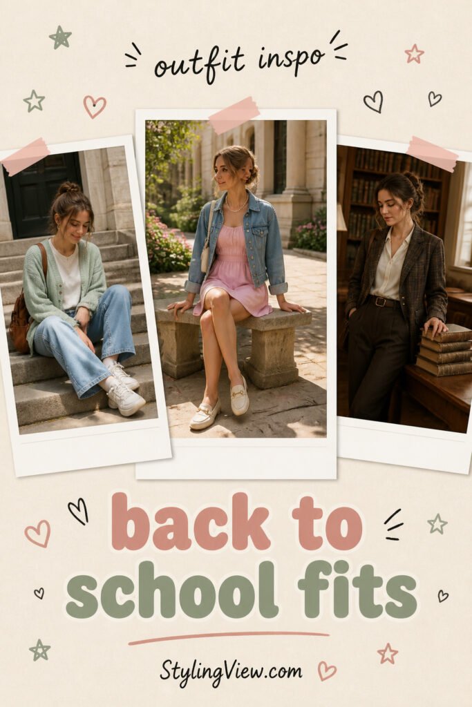 12 Top Back To School Outfits Trendy That Slay