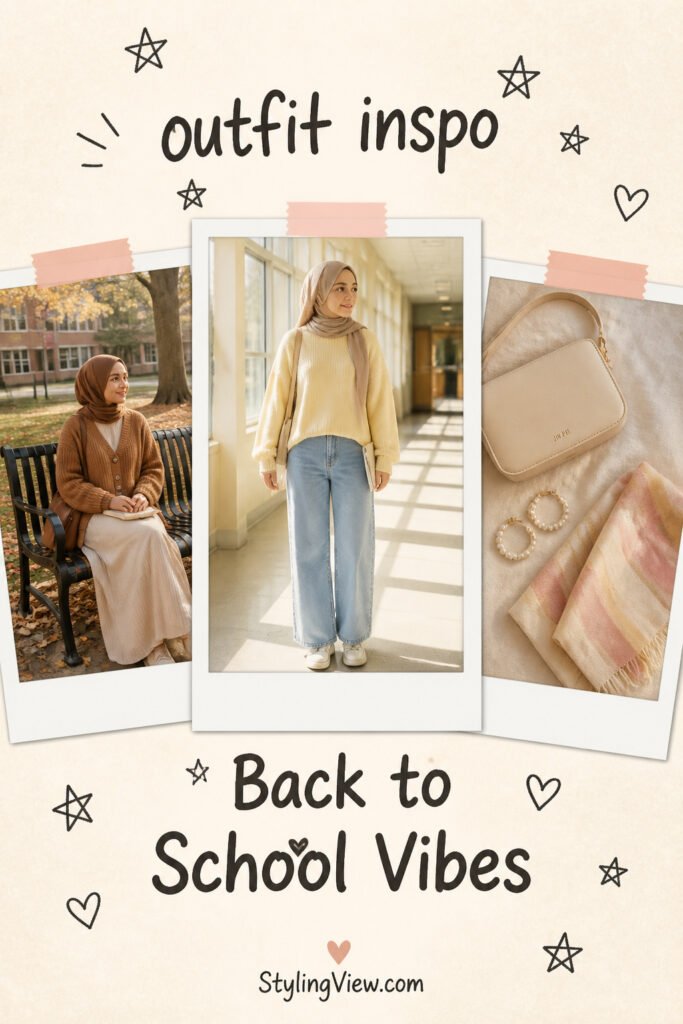 25 Cool Back To School Outfits Hijab Casual You Will Love