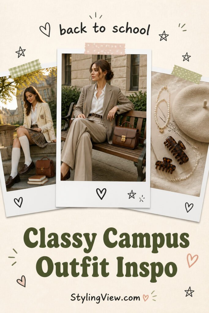 20 Best Back To School Outfits Classy Aesthetic for School