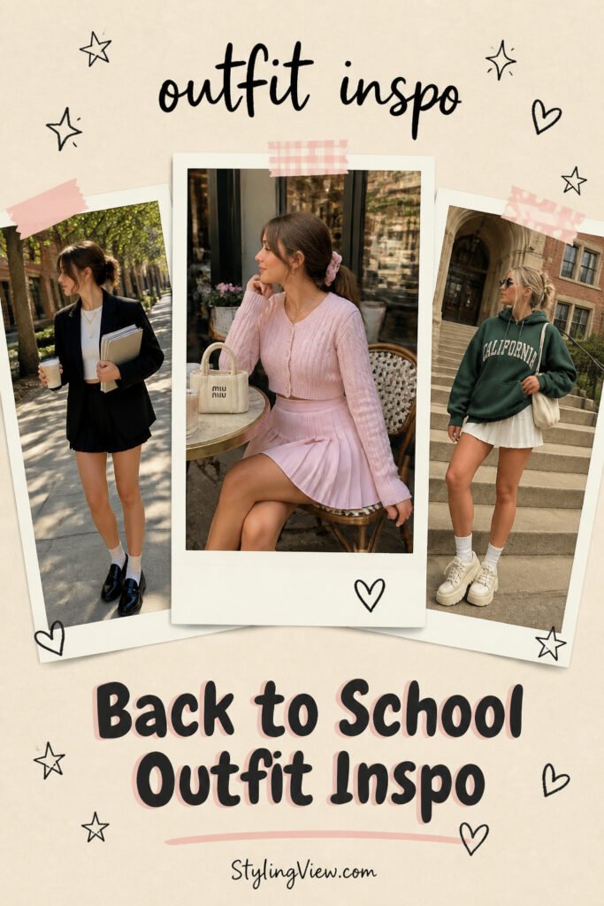 10 Fun Back To School Outfits Classy Trendy for School