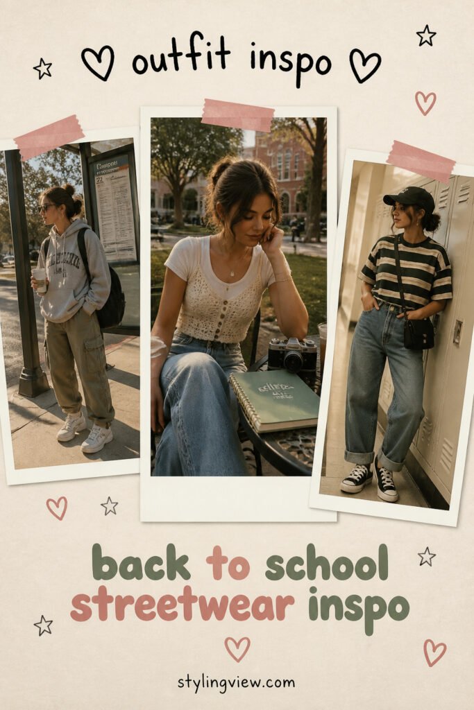 20 Easy Back To School Streetwear Outfits Casual on a Budget