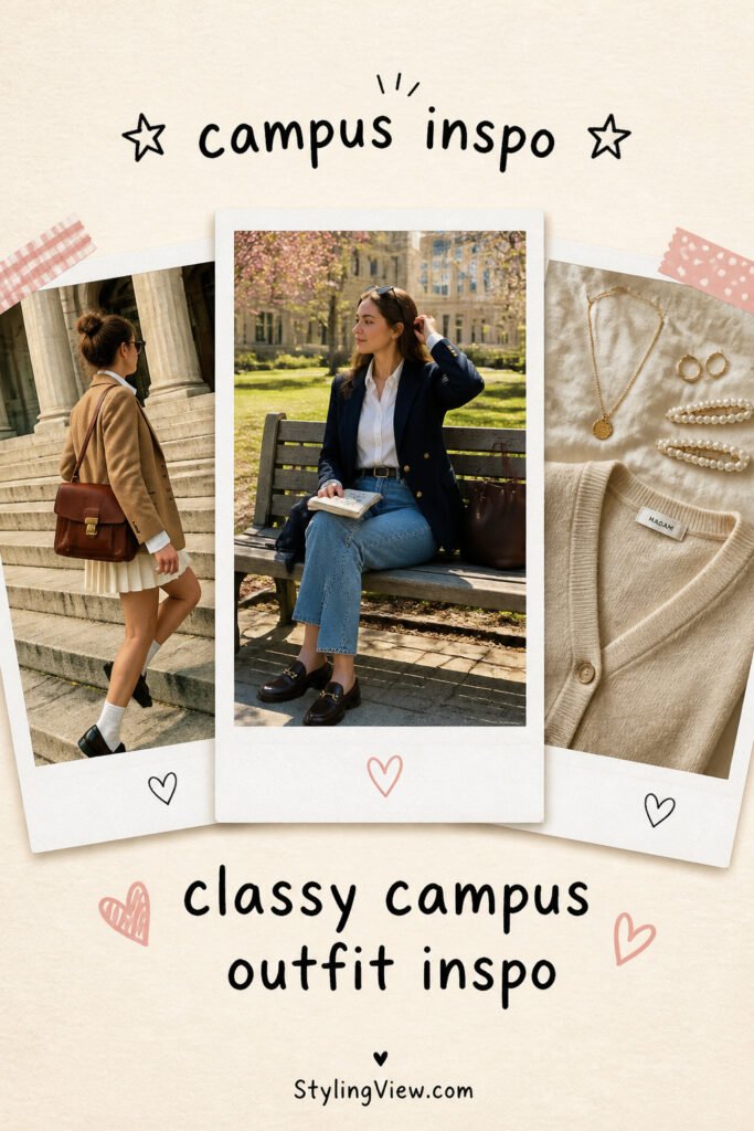 25 Cool Classy Back To School Outfits Aesthetic