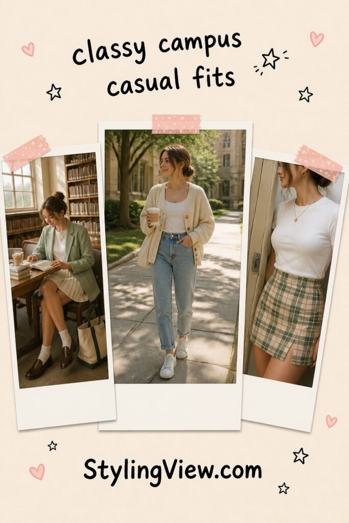 12 Easy Classy Back To School Outfits Casual You Will Love