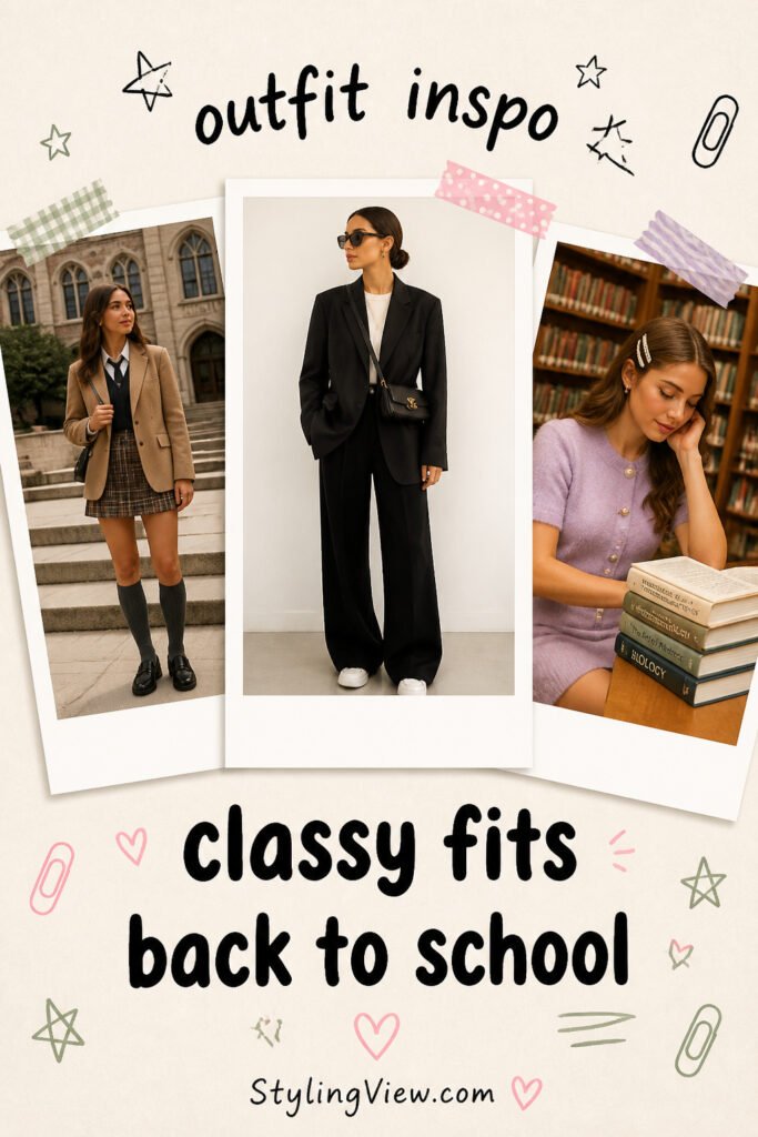 10 Fun Classy Back To School Outfits Trendy That Slay
