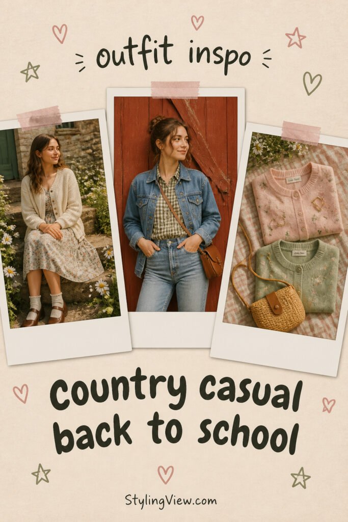 25 Top Back To School Outfits Country Casual You Will Love