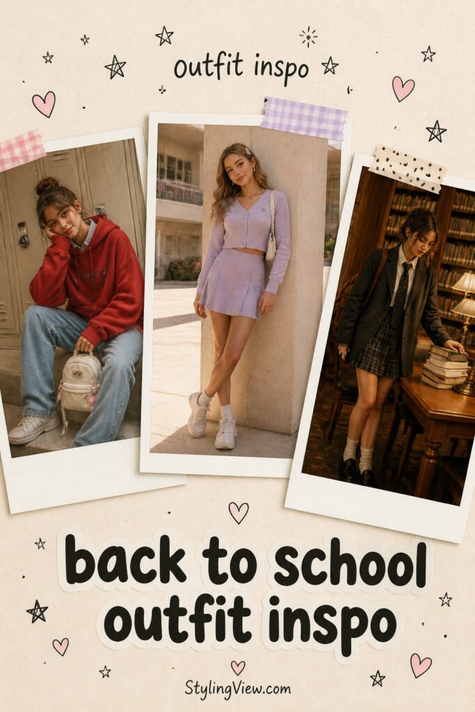 20 Top Back To School Outfits Highschool Casual for School