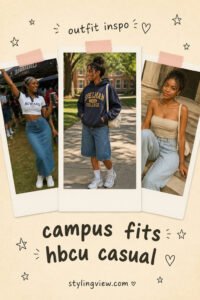 25 Best Back To School Outfits College Hbcu Casual