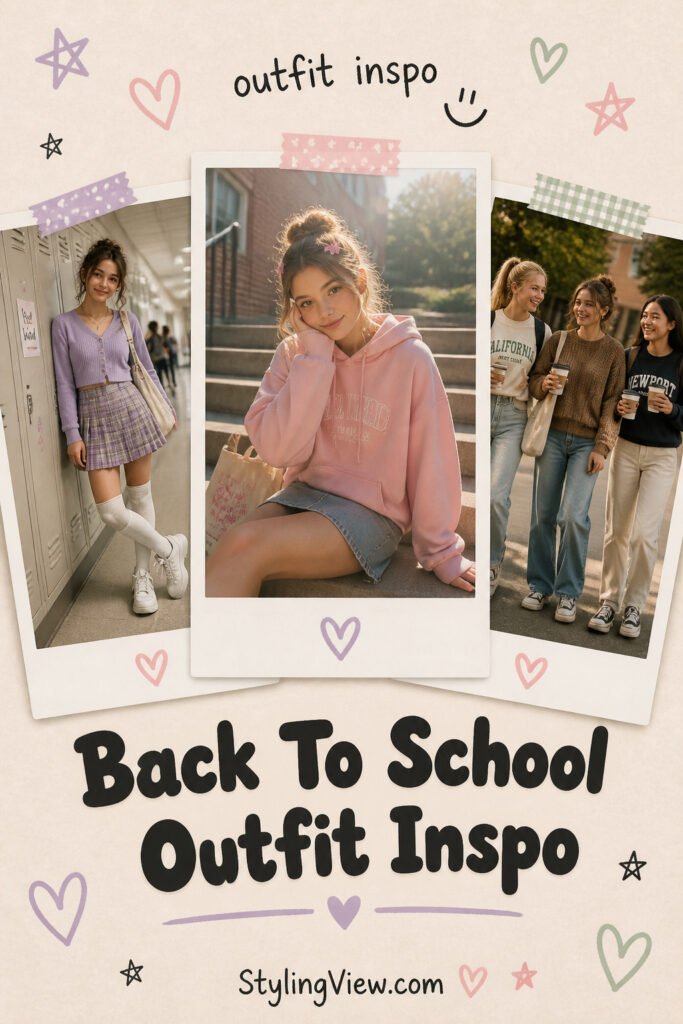 25 Cool Back To School Outfits Middle School Trendy