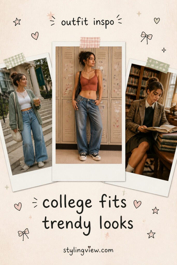 20 Easy Back To School Outfits College Trendy