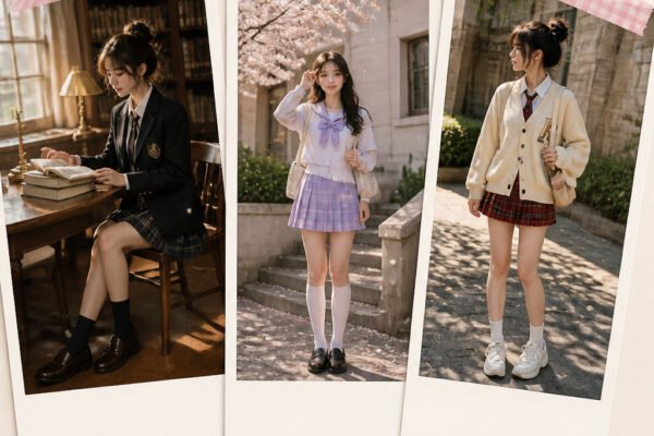 12 Best Back To School Uniform Outfits Aesthetic