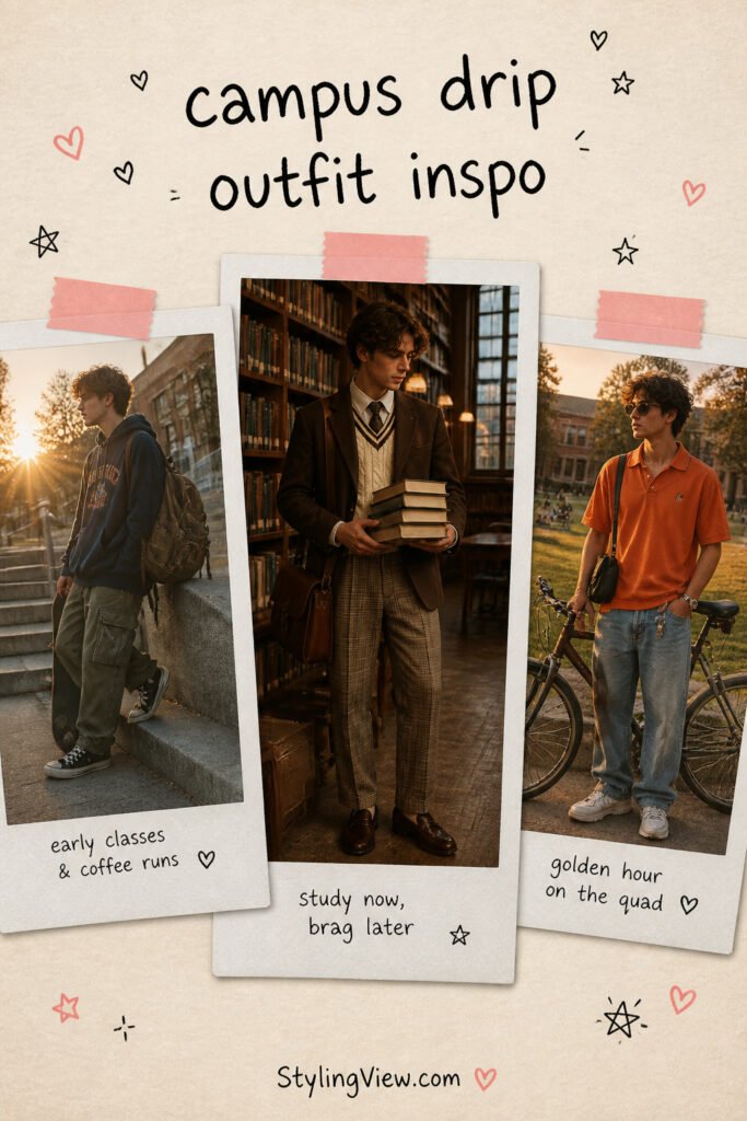 25 Easy Back To School Outfits Men Aesthetic for School