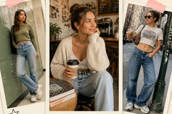 10 Easy Back To School Outfits Jeans Trendy on a Budget