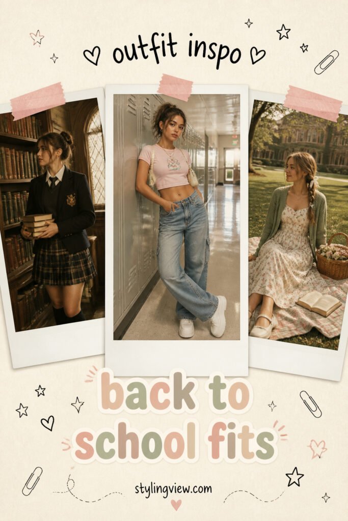 15 Top Girls Back To School Outfits Aesthetic You Will Love