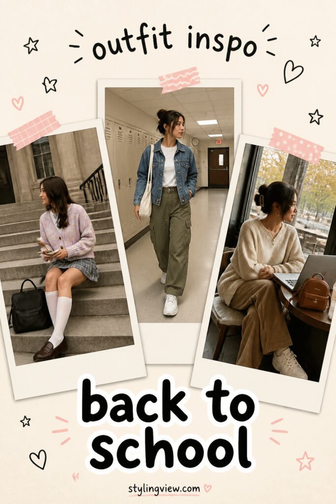 25 Easy Girls Back To School Outfits Casual You Will Love