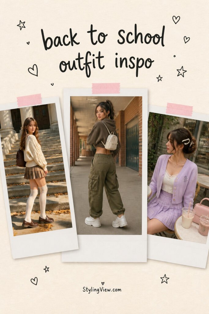 20 Cool Girls Back To School Outfits Trendy That Slay