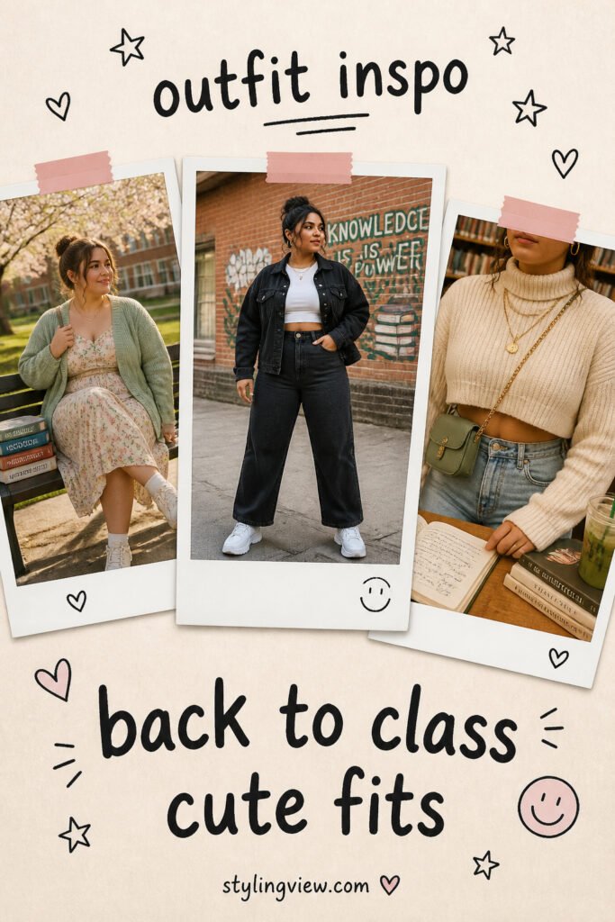 12 Fun Plus Size Back To School Outfits Trendy on a Budget