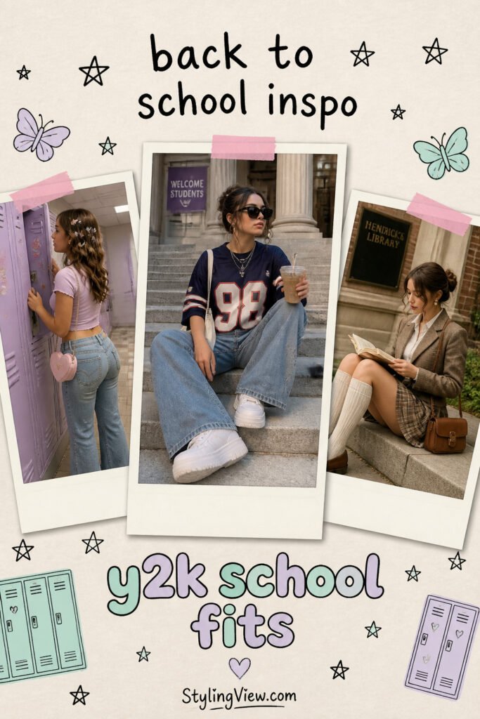 20 Fun Back To School Outfits Y2K Trendy for School