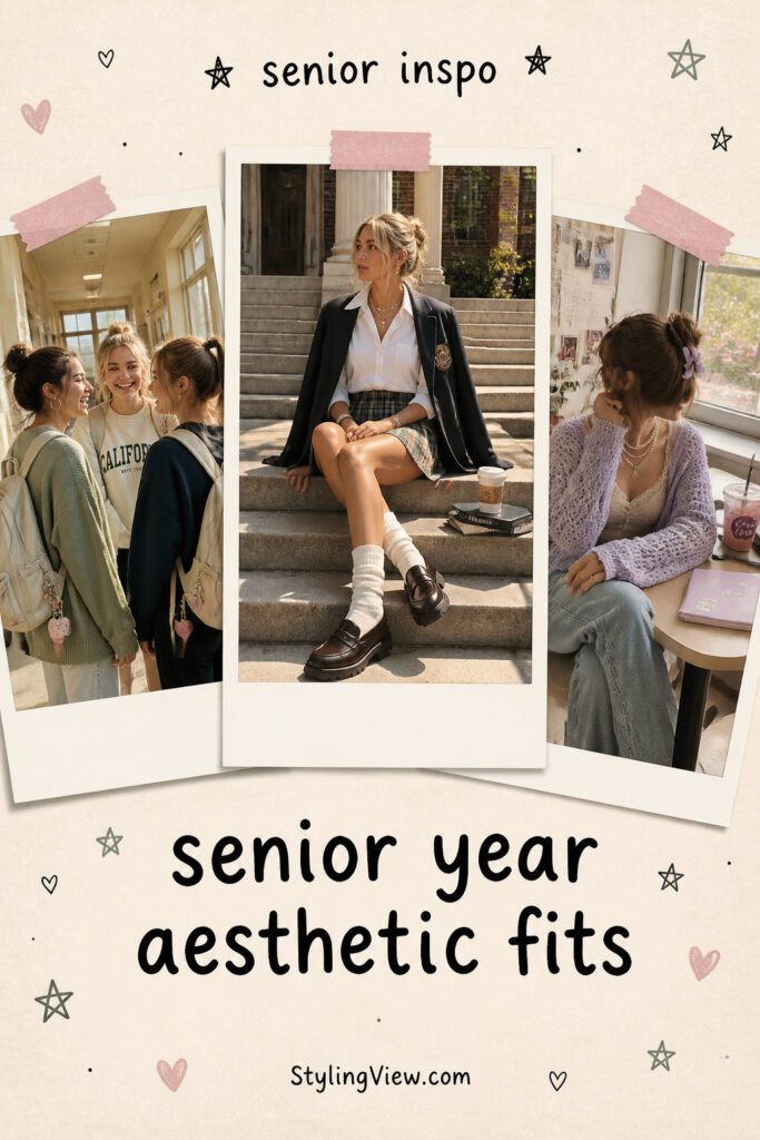 20 Cool Back To School Outfits Senior Year Aesthetic