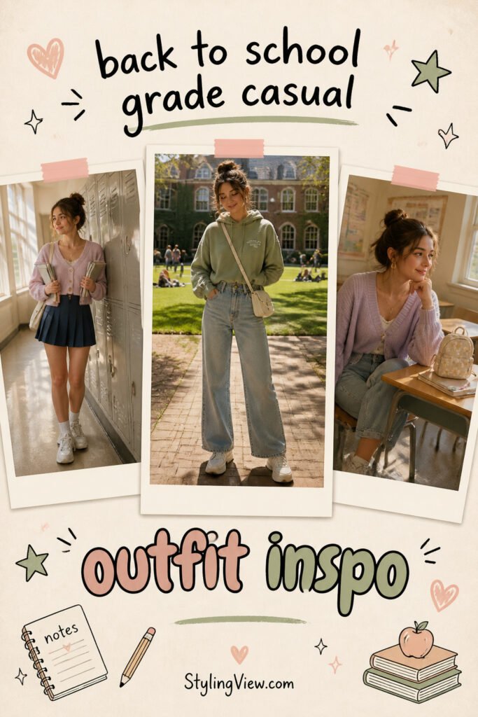 15 Top Back To School Outfits Grade Casual