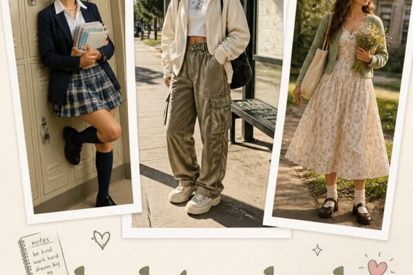 12 Best Back To School Outfits Dress Code Aesthetic