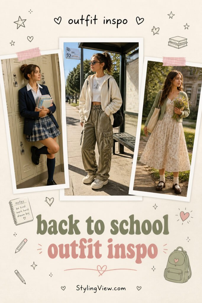 12 Best Back To School Outfits Dress Code Aesthetic