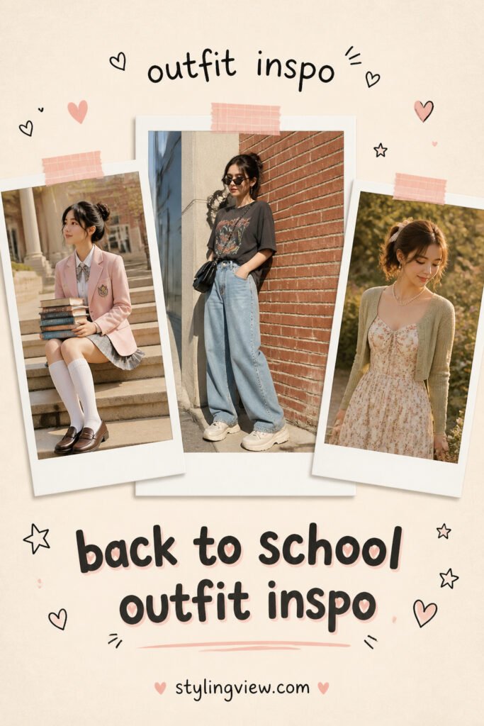 10 Top Back To School Aesthetic Outfits That Slay