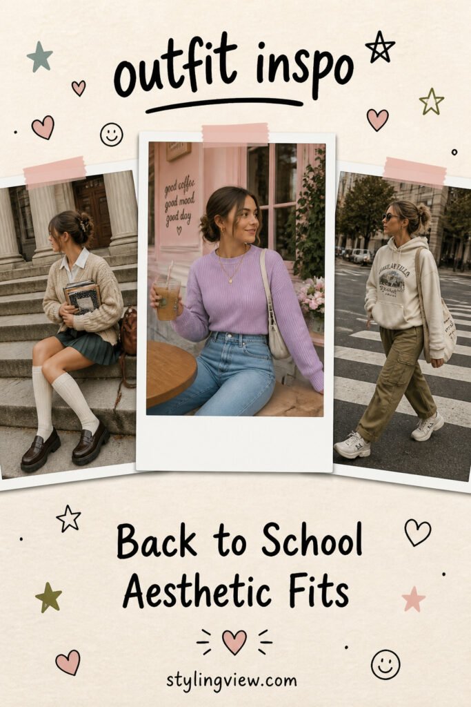 20 Top Back To School Aesthetic Outfits Casual for Any Style