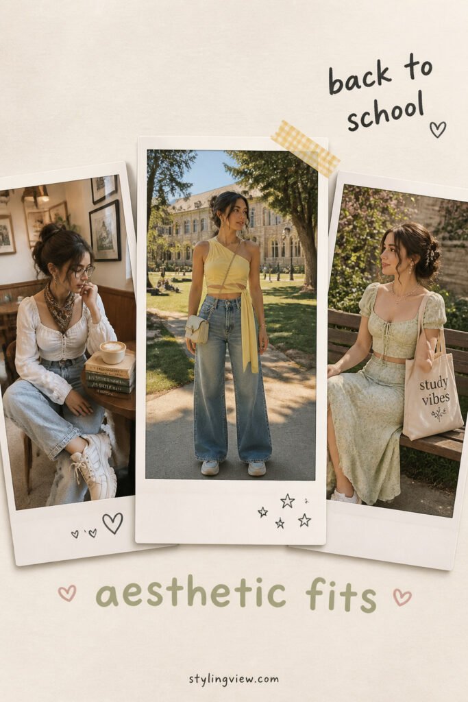 10 Top Back To School Outfits Aesthetic That Slay
