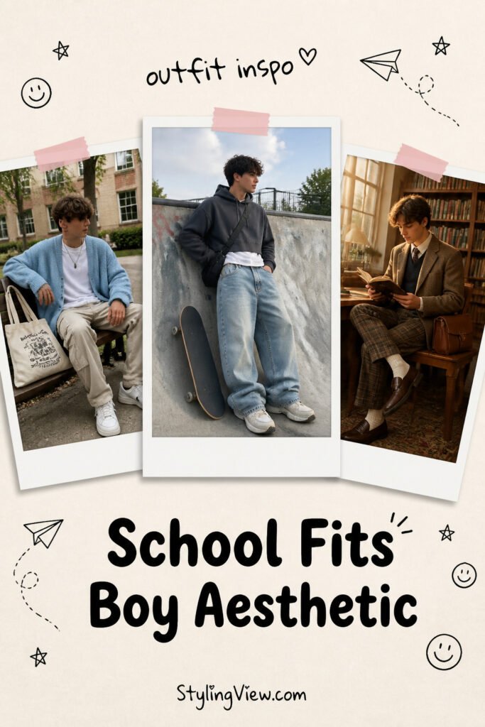 12 Easy Back To School Outfits For Boys Aesthetic