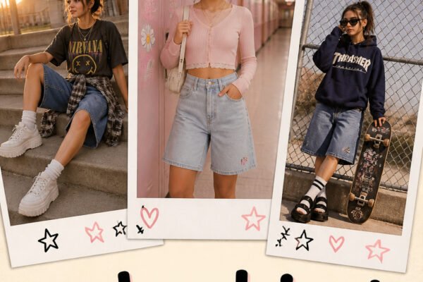 12 Top Back To School Outfits Jorts Aesthetic